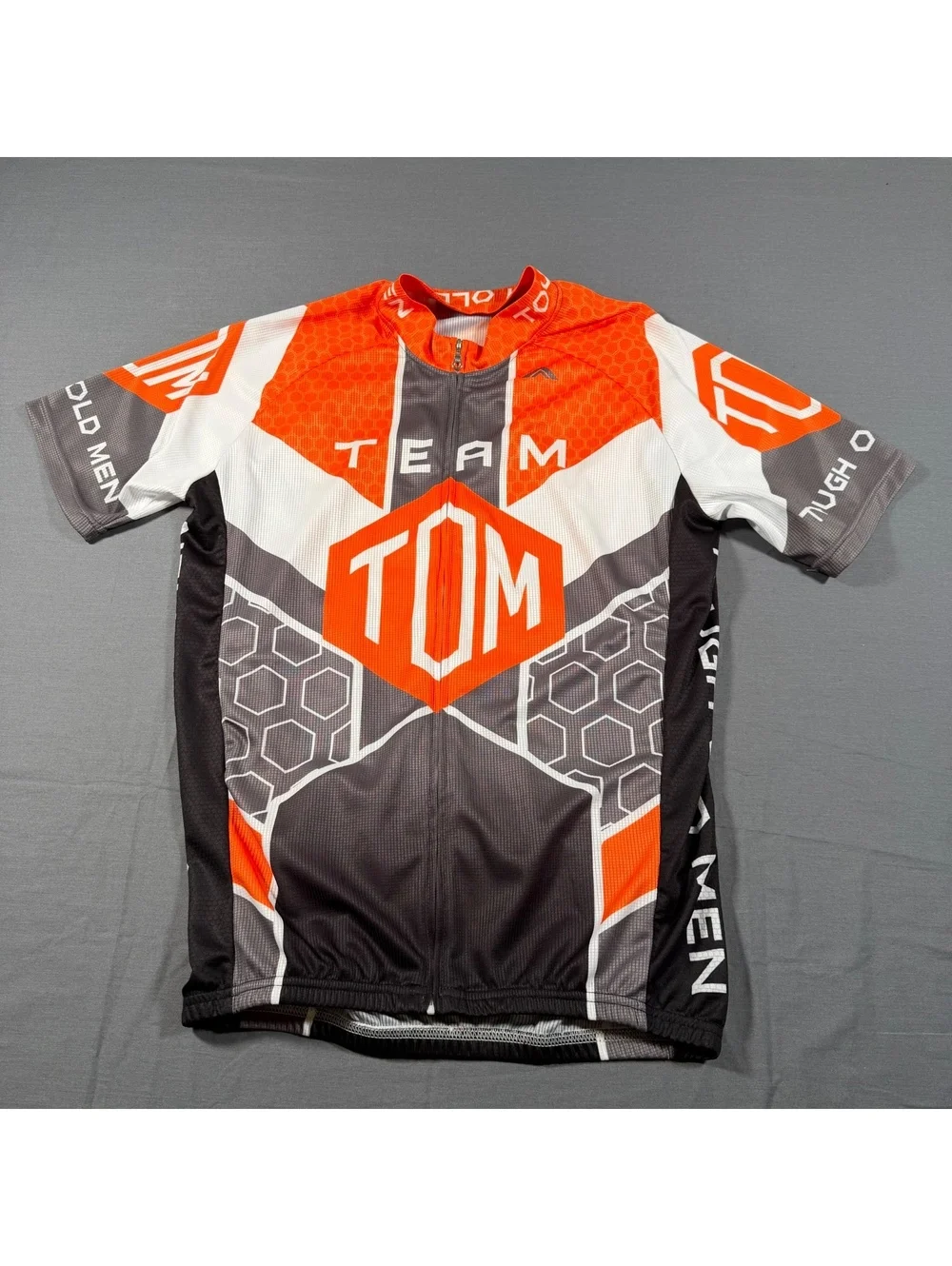 Ascend Sportswear Team TOM Tough Old Men Cycling Jersey Sport Large Q122